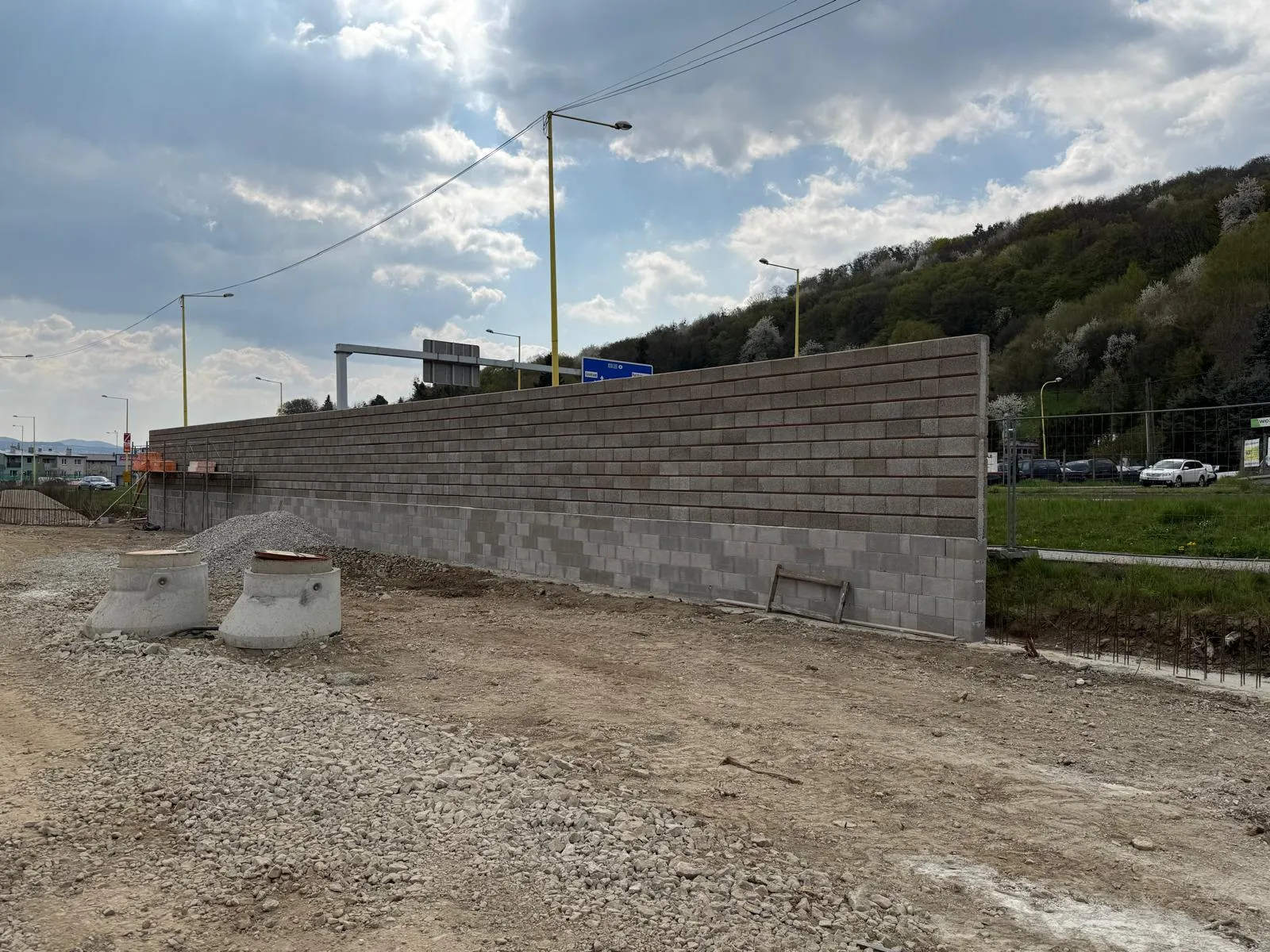 Stavba projektu Pražská, apríl 2026