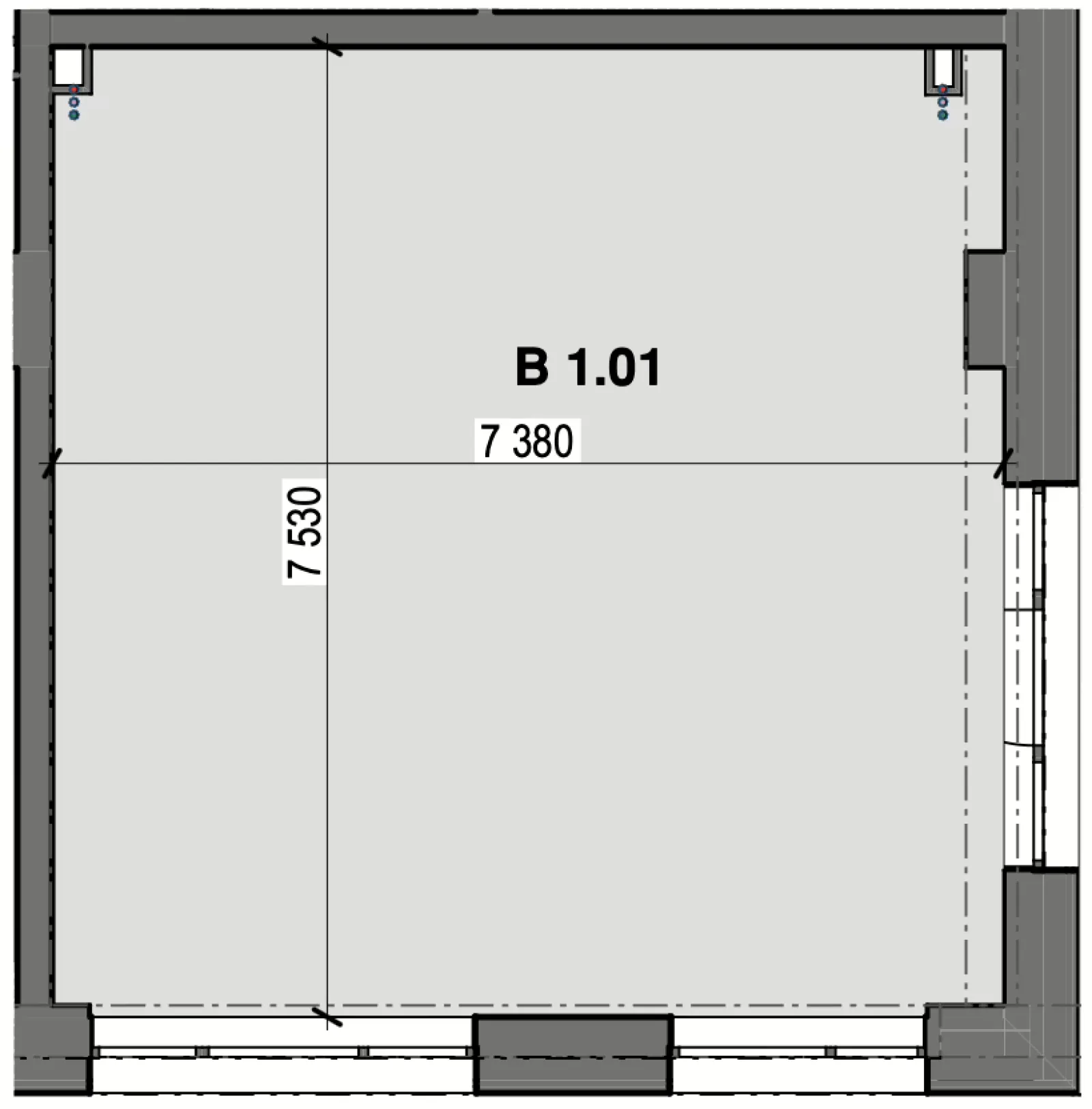 Pôdorys C 1.B