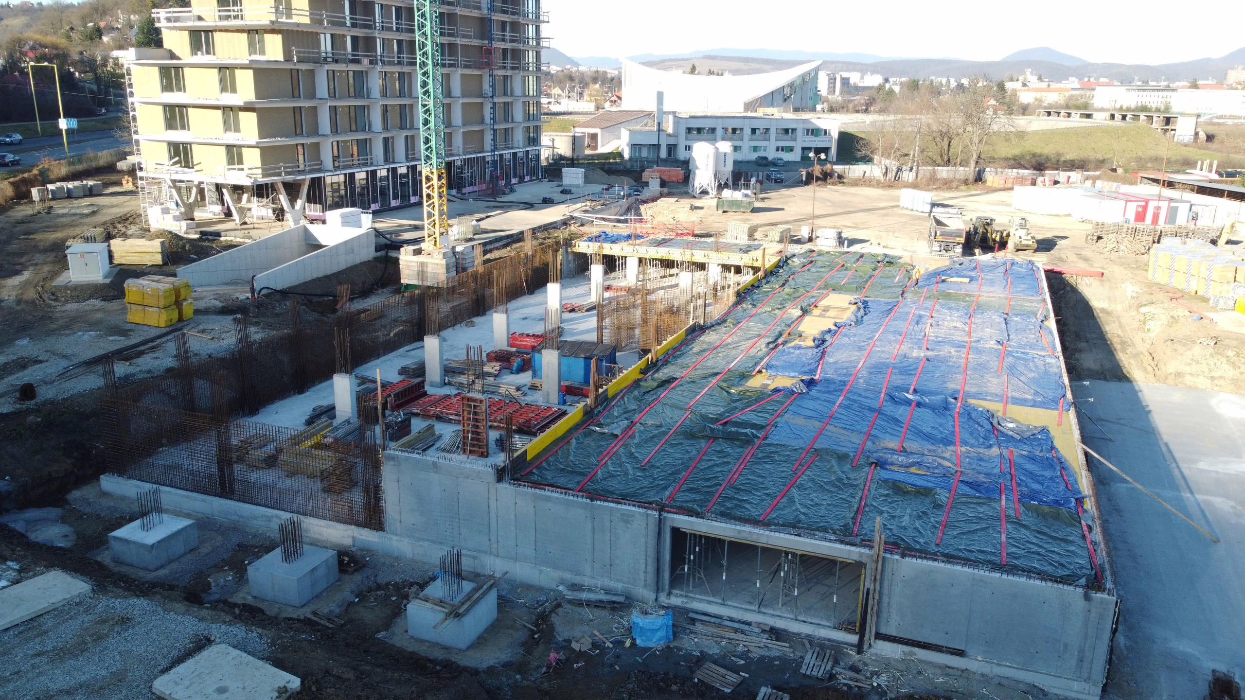 Blok B a C nadzemná časť
